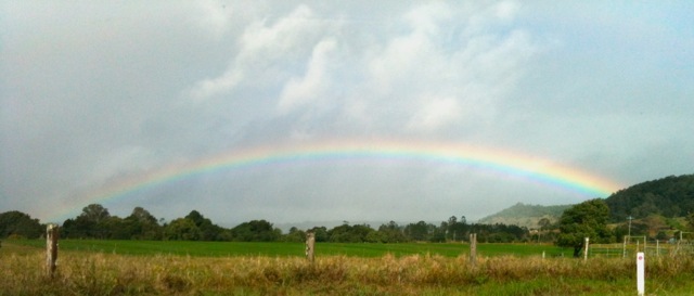 Rainbow in Australia